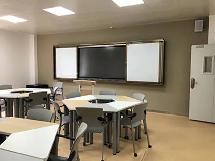 sliding whiteboard