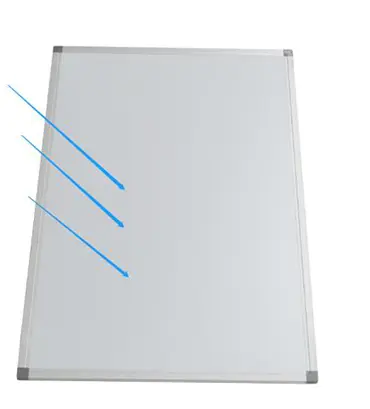 Horizontal Sliding Whiteboard 