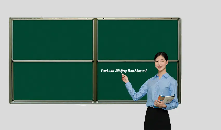 Vertical Push-Pull Blackboard