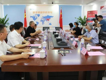 El Centro de Publicidad del Ministerio de Asuntos de Veteranos y el Departamento de Asuntos de Veteranos de la provincia de Shandong visitaron nuestra empresa