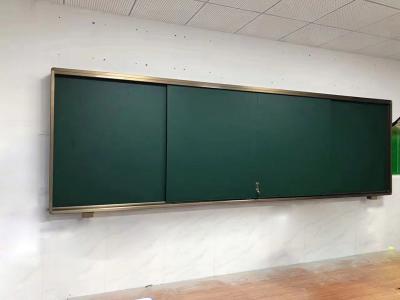 Frameless Sliding Green Blackboard 