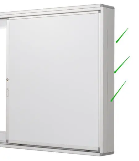 Horizontal Sliding Whiteboard 